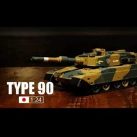 Henglong 1/24 Remote-controlled Tank Toy 3808/3809/3816 Sand Table Adult Parent-child Electric Military Climbing Car Model Play 2