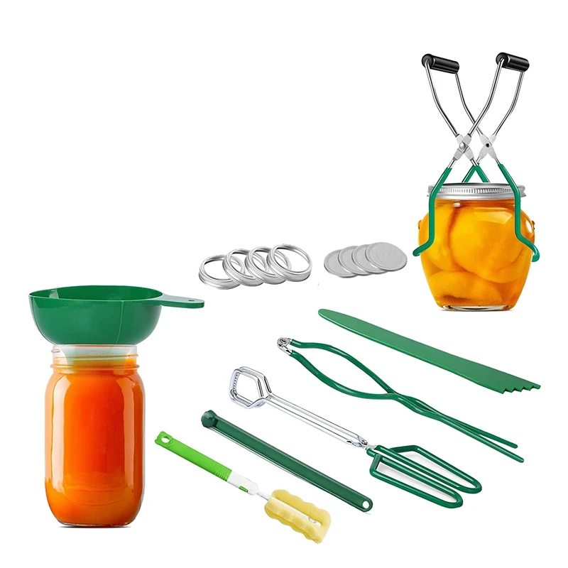 Canning Supplies Kit,Canning Tools Set Jar Lifter,Lid Lifter,Canning