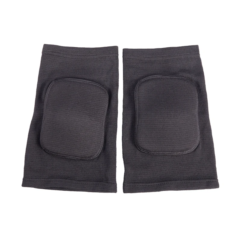 

Обычный губчатый наколенник для футбольных танцев, утолщенный теплый губчатый скользящий наколенник для волейбола для мужчин и женщин, черный роликовый наколенник