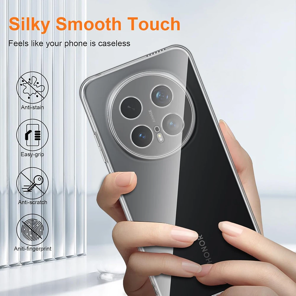 Ultra Thin Transparent Soft Phone Case - Clear Protective Shell