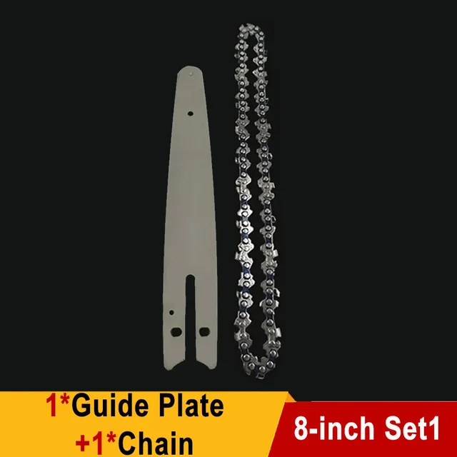 2 Pièces Chaine Tronconneuse Pour Guide-Chaîne De 6" Tronçonneuse