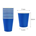 Dark blue cup