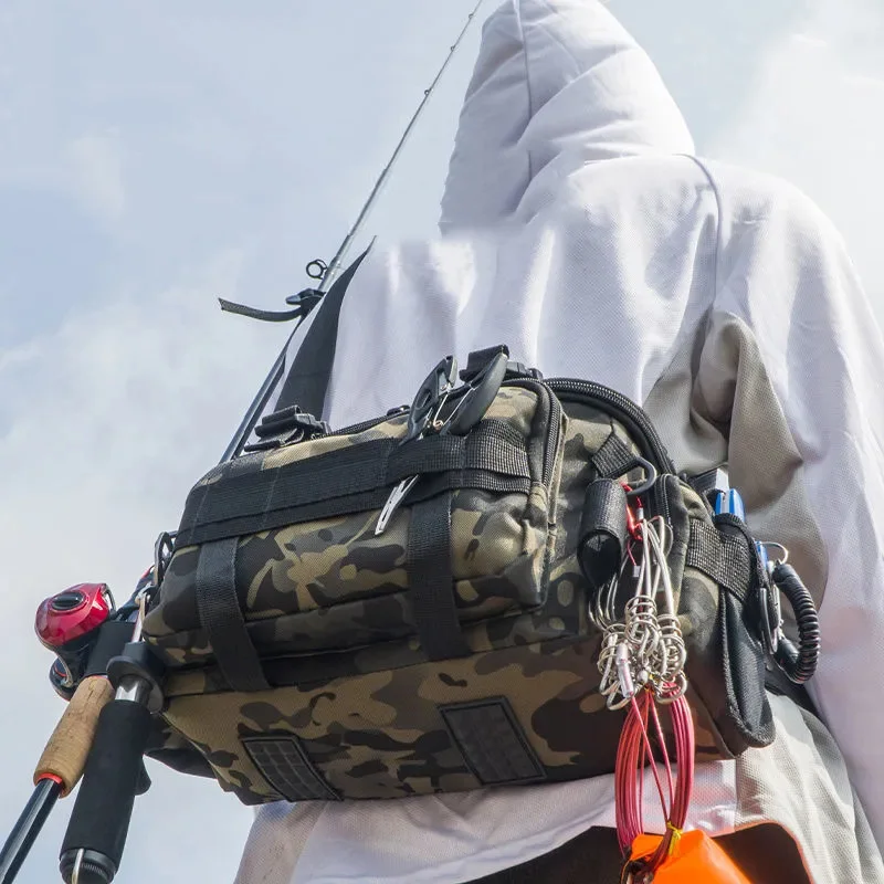 Multi-function Waist Bag Large-capacity Fishing Gear Storage Bag