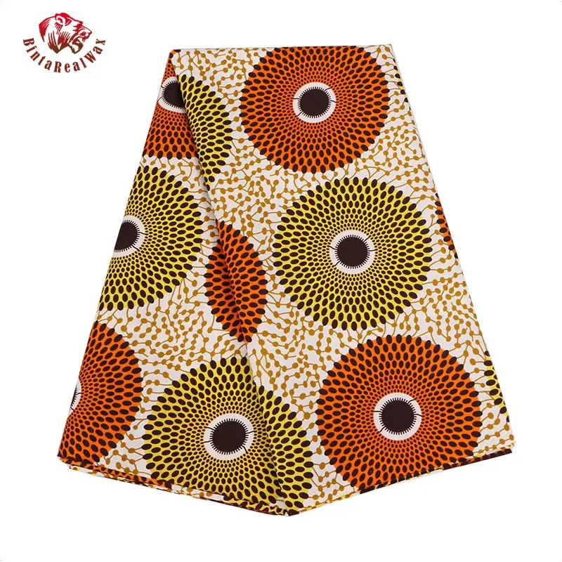 Tela Africana De Poliéster Con Estampado De Ankara, Alta Calidad, 6 Yardas,  3 Yardas, Para Vestido De Fiesta, Pl536 - Telas - AliExpress