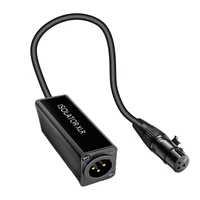 1 Piece Audio Cable Isolator XLR Eliminates Noise Ground Loop Audio Isolator Eliminates Noise Easy Install 1