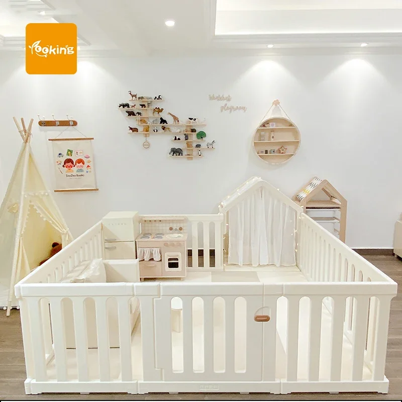 Newborn Favorite Playpen Cute for Baby Home Kids' Beds Fence Corral Para Bebes Living Room Furniture Tent House