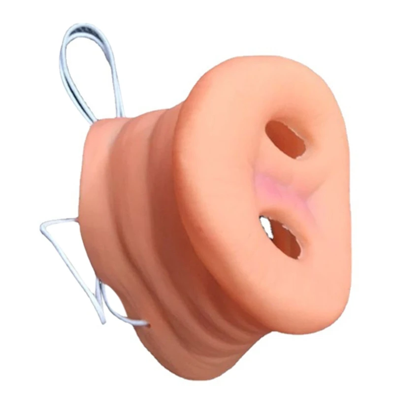 

Свиной Нос Костюм Макияж Моделирование Свиной Нос Косплей Свиной Нос Хэллоуин Свиной Нос