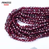 A++ Natural Red Garnet 3.8mm Cube Faceted Beads for Jewelry Making DIY Bracelet Necklace Accessories 1