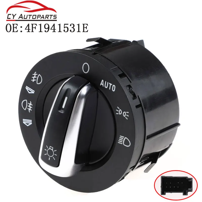 Yaopei 100% Brand New Chrome Faro Interruttore Contorl Per Audi A6 S6 C6 Rs6 Allroad Q7 4Fd941531A, 4F1941531E