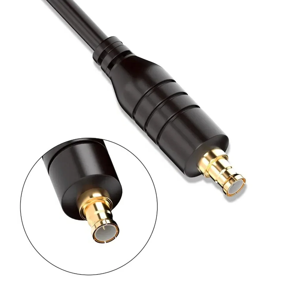 프로브 테스트 훅 오실로스코프 디버깅용 MCX 테스트 프로브 플러그인 MCX 커넥터 완전 차폐형 납땜 BNC 커넥터 검정색 빨간색