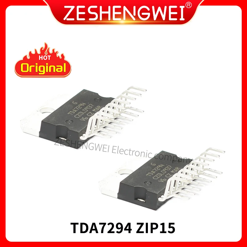 Chip Originale In Magazzino Tda7294 Amplificatore Di Potenza Audio Modulo Amplificatore Ic Amplificatore Di Potenza Chip Ic Zip-15 Pacchetto Zip15 In 
