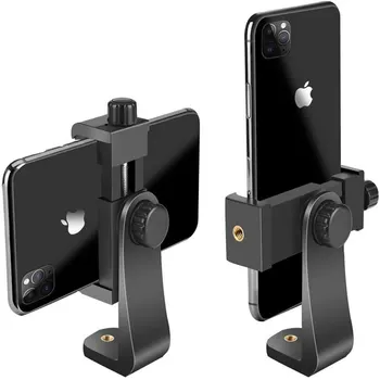 Supporto per treppiede con staffa universale per telefono per iPhone Supporto per tablet con clip per smartphoneTripod Adattatore per tiro con slitta calda