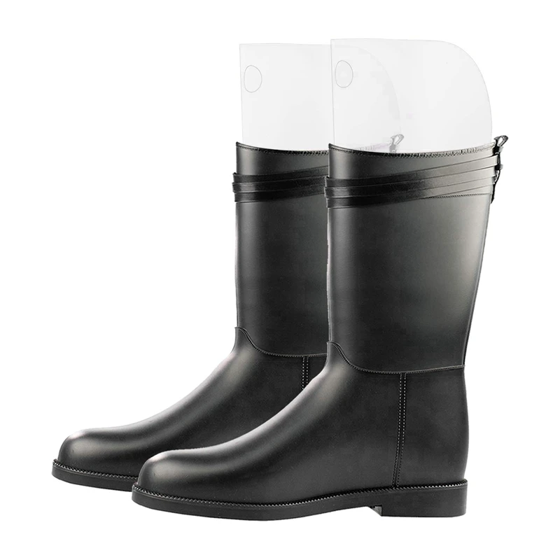 Trend 5 Pairs (10 Sheets 16 Inch) Boot Shaper Form Inserts Boots Tall Support For Women And Men Transparent Color