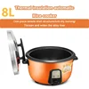 220V 1300W 8L Large Capacity Electric Rice Cooker Canteen Commercial Rice Cooker Electric Pressure Cooker With Adapter 1