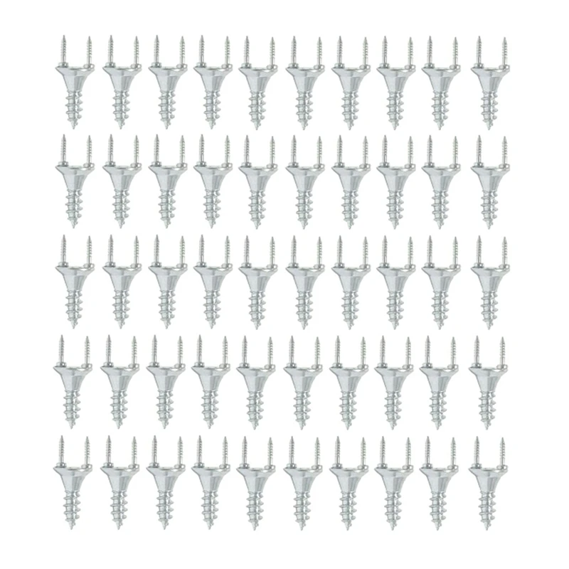 

50PCS Seamless Nails Double-Headed Screw Solid Wood Baseboard Seamless Nails Foot Line Special Nails Durable