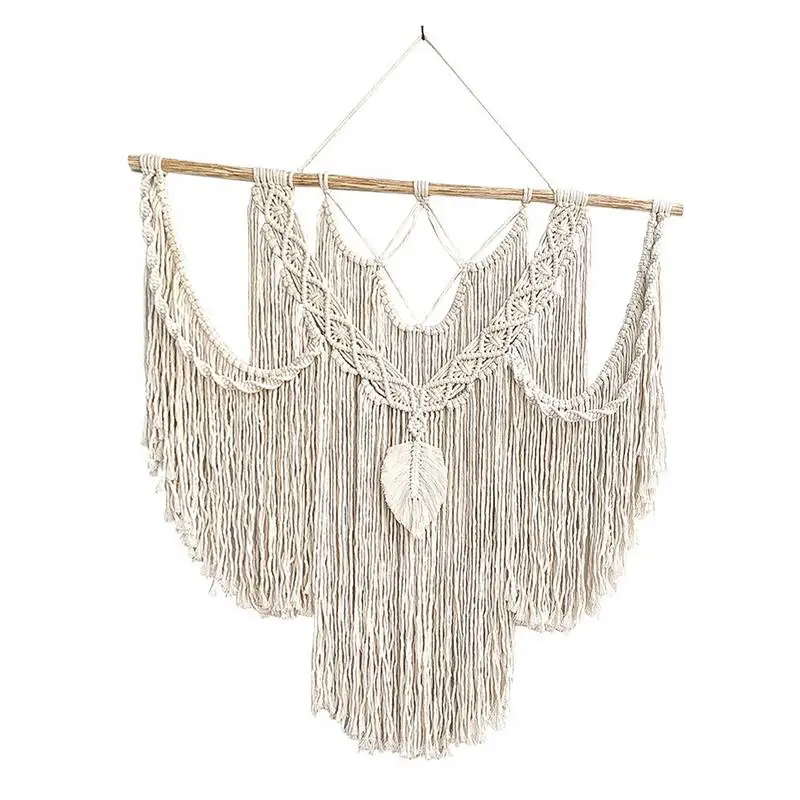 

Macrame Wall Hangings Macrame Art Aesthetic Tapestries Wall Decor With Tassels Handmade Woven Home Decoration Bohemian Backdrop