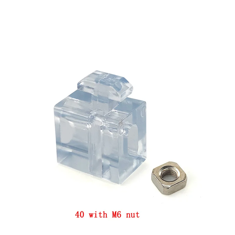 Aluminum Profile Aluminum Profile Accessories 4pcs/lot 3030 Aluminum Spacer Block 4040 4545 Interval Connection Bracket Fastener Match Use Aluminum Profile With M5M6 nut aluminum profile,aluminum profile accessories