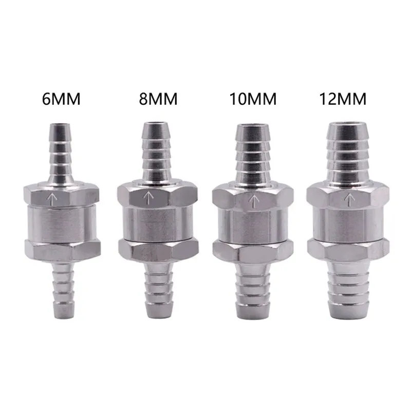 

1PCSFuel Check Valve One Way Petrol Diesel Easily Installation Non Return Personal Car Elements Car Parts Decoration