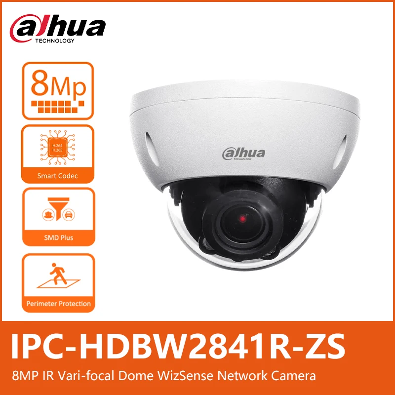 US STOCK Dahua WizSense IPC-HDBW2841R-ZS(8MP) ZOOM Camera US STOCK Dahua WizSense IPC-HDBW2841R-ZS(8MP) ZOOM Camera