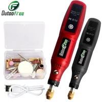 USB Cordless Rotary Tool Kit Woodworking Engraving Pen DIY For Jewelry Metal Glass Mini Wireless Drill With 24PCS Accessory 1