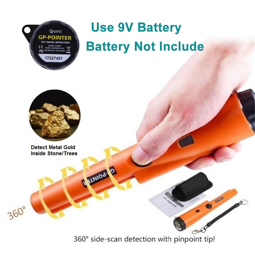 Big promotion Metal detector gold pinpointer underground pin pointer all coin digger kit finder tester detecting machine