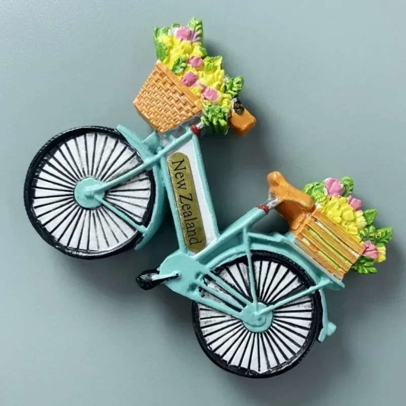 New Zealand Fridge Magnets Creative Bikes Kiwi Fridge Stickers Travelling Souvenirs Wedding Gifts Home Decoration