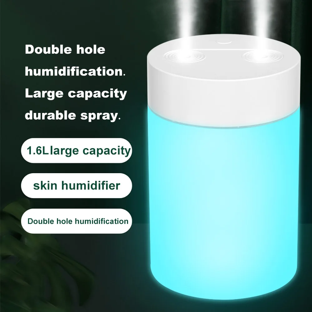 Humidificateur D'air À Ultrasons Avec Double Pulvérisateurs Pour  Bureau,diffuseur D'huile Essentielle Pour Chambre De Bébé À Domicile, Grand  Volume De Brume, 3000 Ml, - Humidificateurs - AliExpress