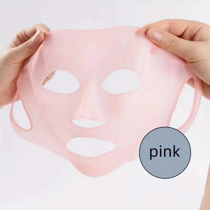 Masque Réutilisable en Silicone 3D - Lot de 1, Anti-Évaporation