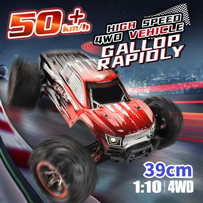 RC Car 1:10 4WD High Speed Off Road Fast Monster Truck Radio Remote Control Racing Cars Waterproof Adults Kids Toys Boys Gift |