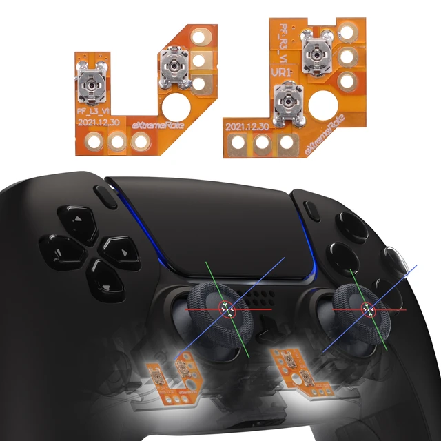 eXtremeRate Drifix Thumbsticks Drift Fix Repair Kit for PS5 Controller , Custom  Analog Stick Joystick Regulator Circuit