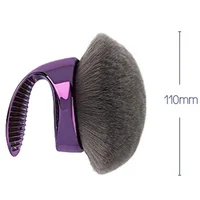 Brosse Kabuki pour mélange de beauté et flou, poils végétaliens Extra Large, brosse autobronzante, applicateur de mélange professionnel, fond de teint 6
