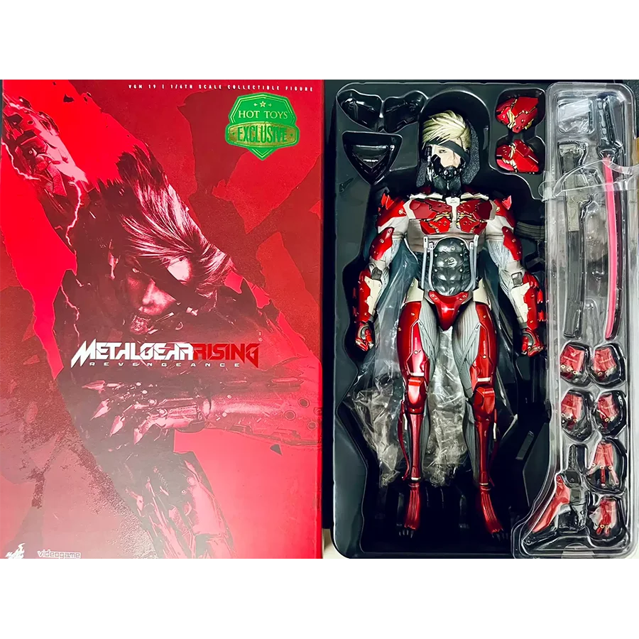 Em Estoque Original Hot Toys VGM19 Metal Gear Rising: Revengeance 1/6th  Scale Raiden Inferno Armor Version Collectible Modelo Brinquedos -  AliExpress