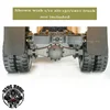 Kingkong RC 120mm Diff Metal Power Rear Axle for 1/12 RC ZIS-150/CA10/Tamiya Tractor Truck D-E018 6