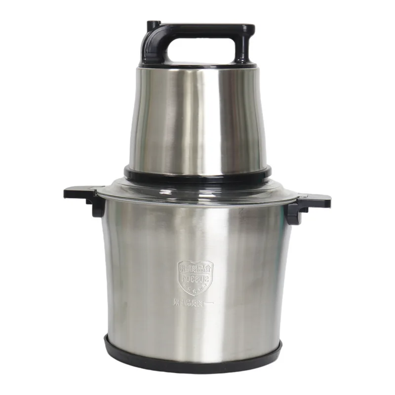 Meat Grinder Commercial 10L Capacity High Power Stainless Steel Electric Blender Food Processor Mixer 6