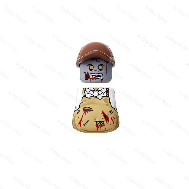 

NEW 2024 3D Fun Big Belly funny Spoof DIY Building Block Movable Action Figures Bricks Sets Classic Dolls Kids Toys For Children