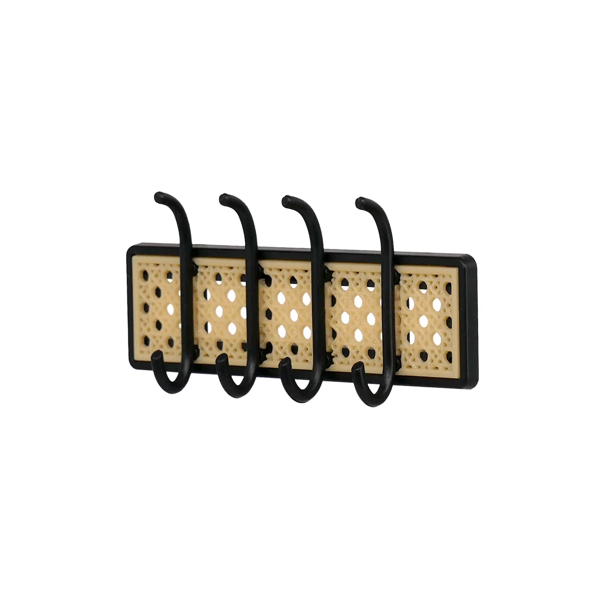 

1: 6 модельных аксессуаров для мебели, мини настенный крючок Ob11/вешалка для пальто/Крючок для входного ключа, черный