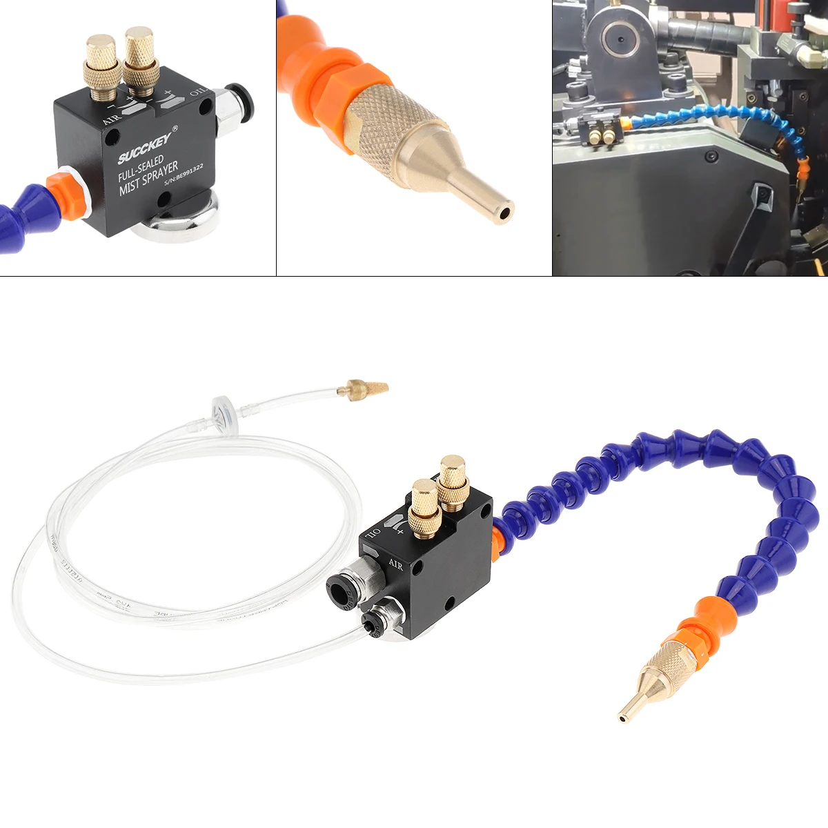 

Mist Coolant Lubrication Spray System CNC Lathe Milling Drill Engraving MachineTool for Metal Cutting Engraving Cooling Machine