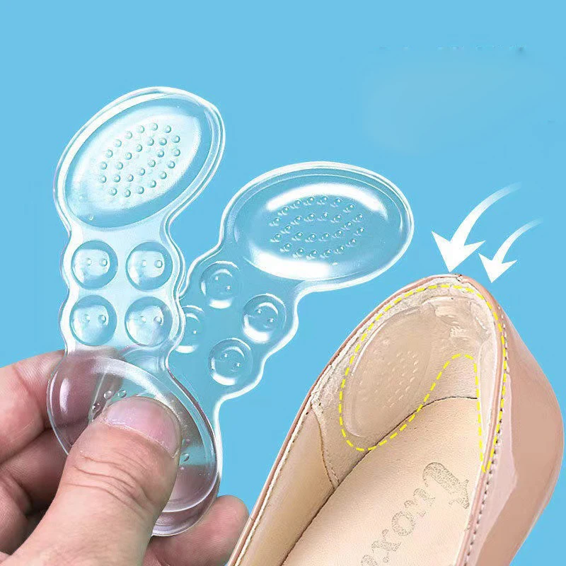 Shoe insoles heel patch insole heel protector shoe repair patches heel protector pads shoe repair patch heel insoles heel cushion insole heel cushion protector heel protector patches Silicone Heel Pads for Women's Shoes Inserts High Heels Gel Insoles for Shoes Back Heel Sticker Pain Relief Liners Protector Pad