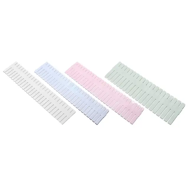 Állítható Műanyag Fiók Elválasztó Diy Tároló Polcok Háztartás Ingyenes Kombinált Partíciós Tábla Űrmegtakarító Szerszámok - Image 2