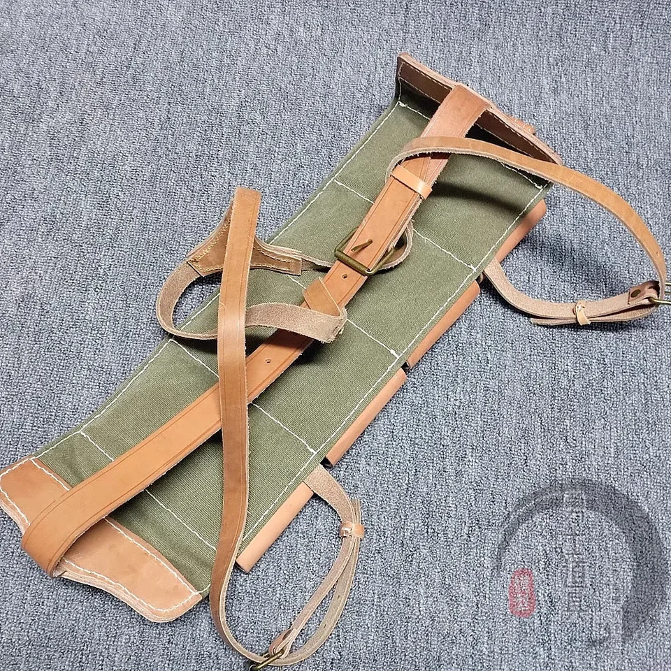 WWII Chinese Army Czech Zb26 Combat Field Magazine Pouch 4 Cells
