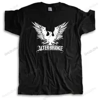Men o-neck brand tee shirt Alter Bridge Blackbird Logo Metal-Rock-Alternative Top Style Men's T-Shirt unisex summer top
