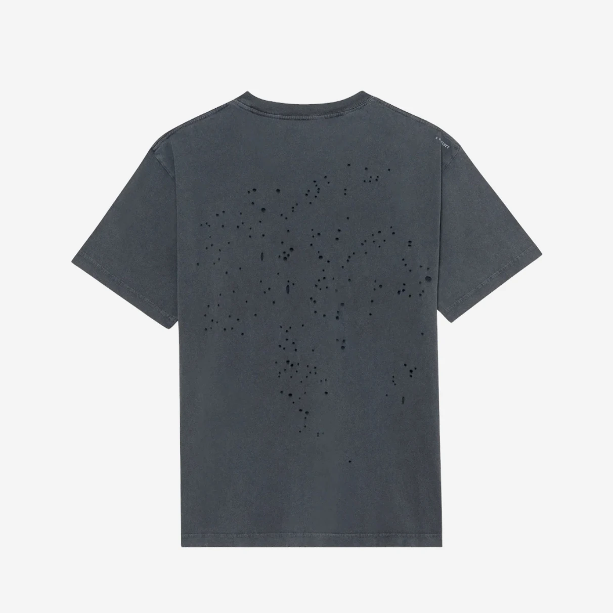 High Quali Basic Sle Satisfy Sportswear ort Sve T-irt with Chest Lettering Casual Summer Cotton round Ne Top