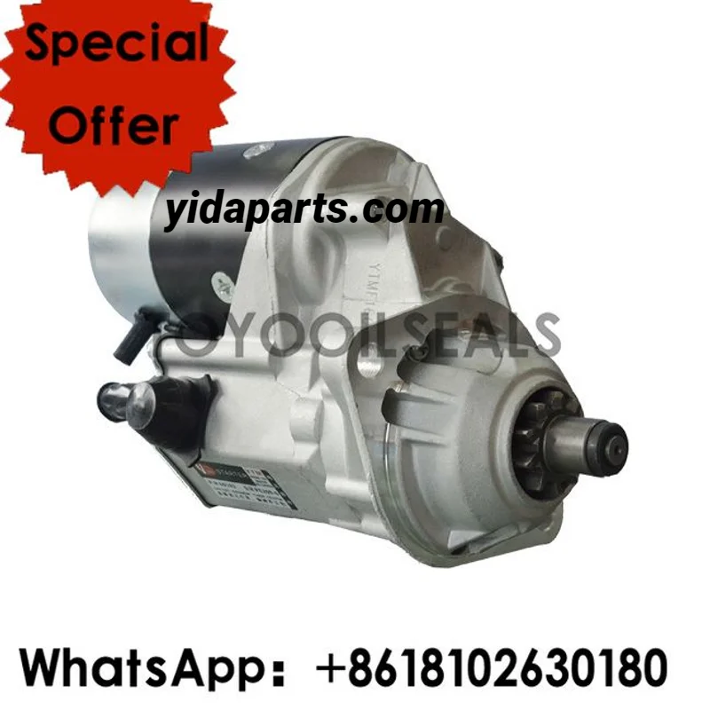 High Quality Auto Pars 24V 10T 4.5Kw Starter For Pc200-6/220-6 Match With Oe 228000-0631