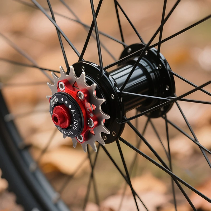 MUQZI Single Speed Cassette Cog 12T-22T Bike Cassette Conversion Kit bicycle sprocket gear