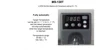 220-240V Fully Automat Professional Milk Steamer with Temperature Setting/stainless Steel Milk Frother Machine WPM WELHOME PRO 6