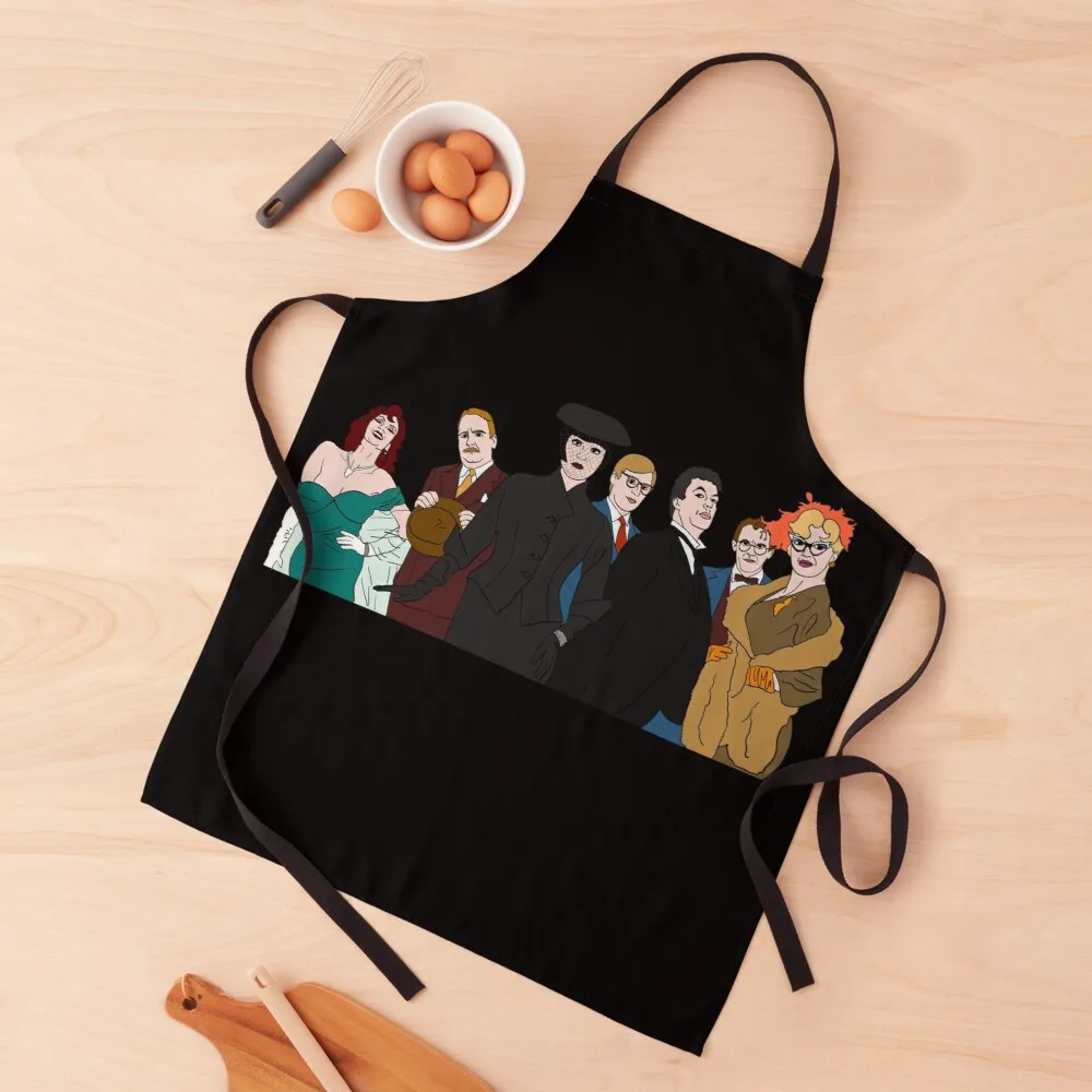 

Clue Apron Kitchen apron chef kitchen clothes woman work apron