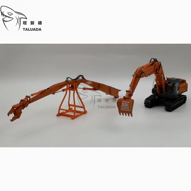 

Дробилка TALUADA HITACHI ZAXIS ZX350LC, масштаб 1:50, высокий радиус действия, 2 шт., стрела, Скелтон, Игрушечная модель ведра