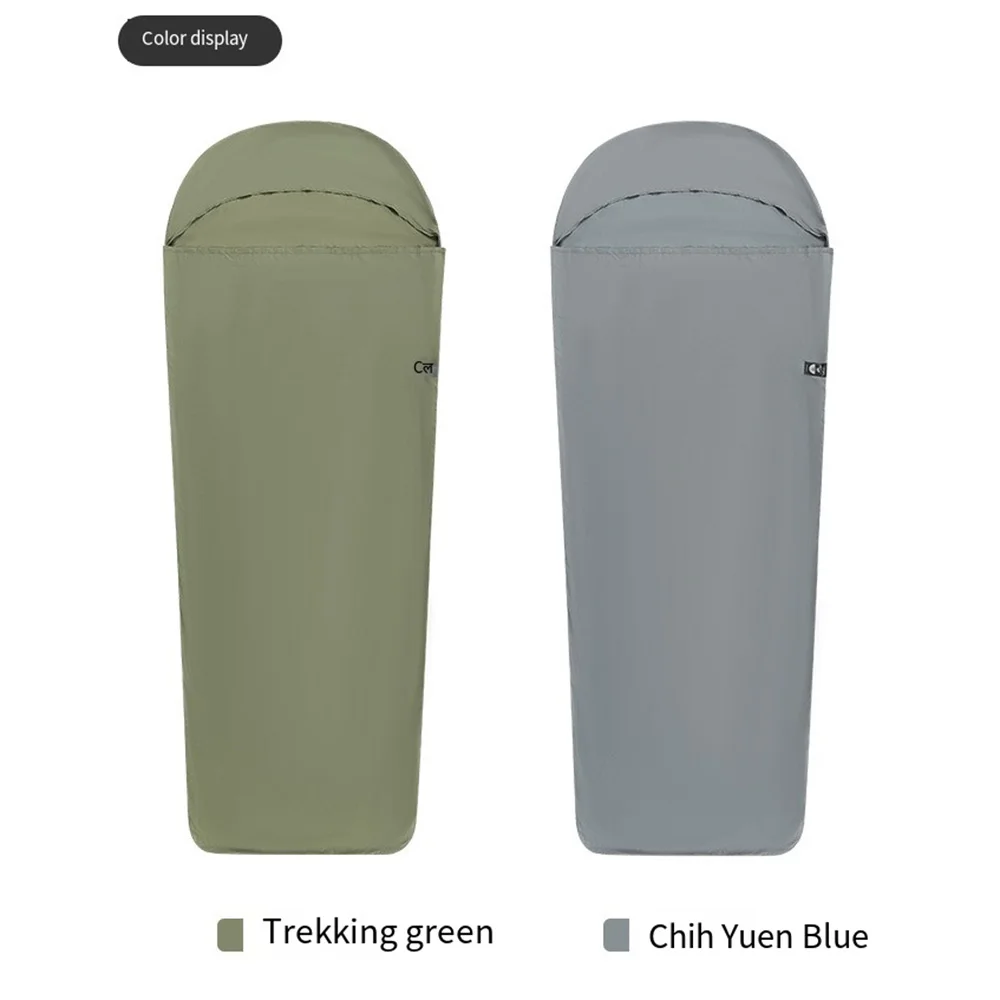 Mummified Sleeping Liners Single Sleeping Bags Velvet Bags Warm Bags for Camping and Hiking