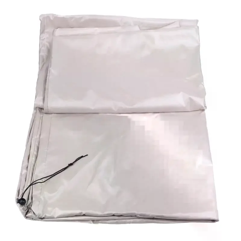 Détail de la housse de protection pluie pour drone T40, avec fermeture étanche.