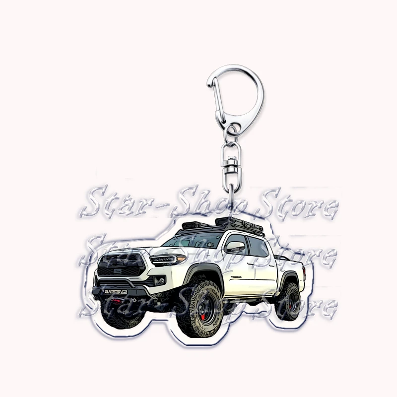 Beliebte japanische Off-Road-LKW-Auto-Schlüsselanhänger, Schlüsselanhänger für Zubehör, Tasche, Schmuck, Fans, Freunde, Geschenke – Detail 12